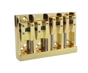 Guitar Bass Bridge - 4-String A-Style Bass Bridge .656" .687" .718" .750" .78... - Picture 1 of 7