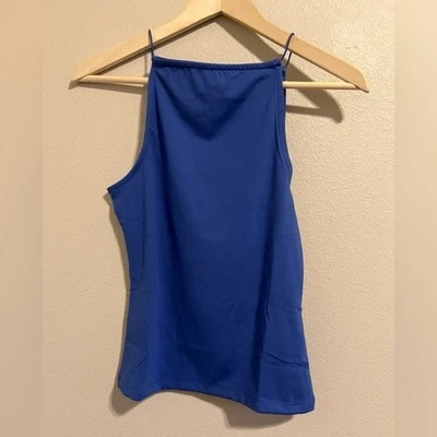 Anthropologie Maeve Square Neck Tank Blue XS - Image 1 of 3
