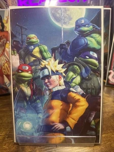 TEENAGE MUTANT NINJA TURTLES X NARUTO #4 TIAGO DA SILVA Night Variant LTD TO 600 - Bild 1 von 1
