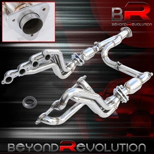 For 2000-2004 Suburban Tahoe Silverado S/S Header Exhaust Manifold Set + Y-Pipe - Picture 1 of 4