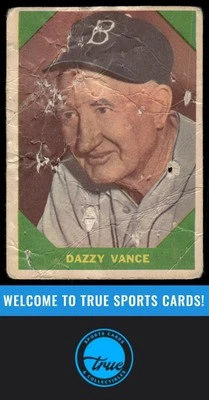 1960 Fleer Baseball Greats #51 Dazzy Vance - Image 1 of 2