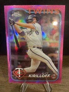 2024 Topps Chrome Alex Kirilloff #206 Pink Refractor - Picture 1 of 2