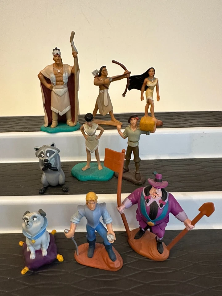 Disney Mattel Applause Pochahontas 1995 lote mixto de 9 Foto 1 de 1