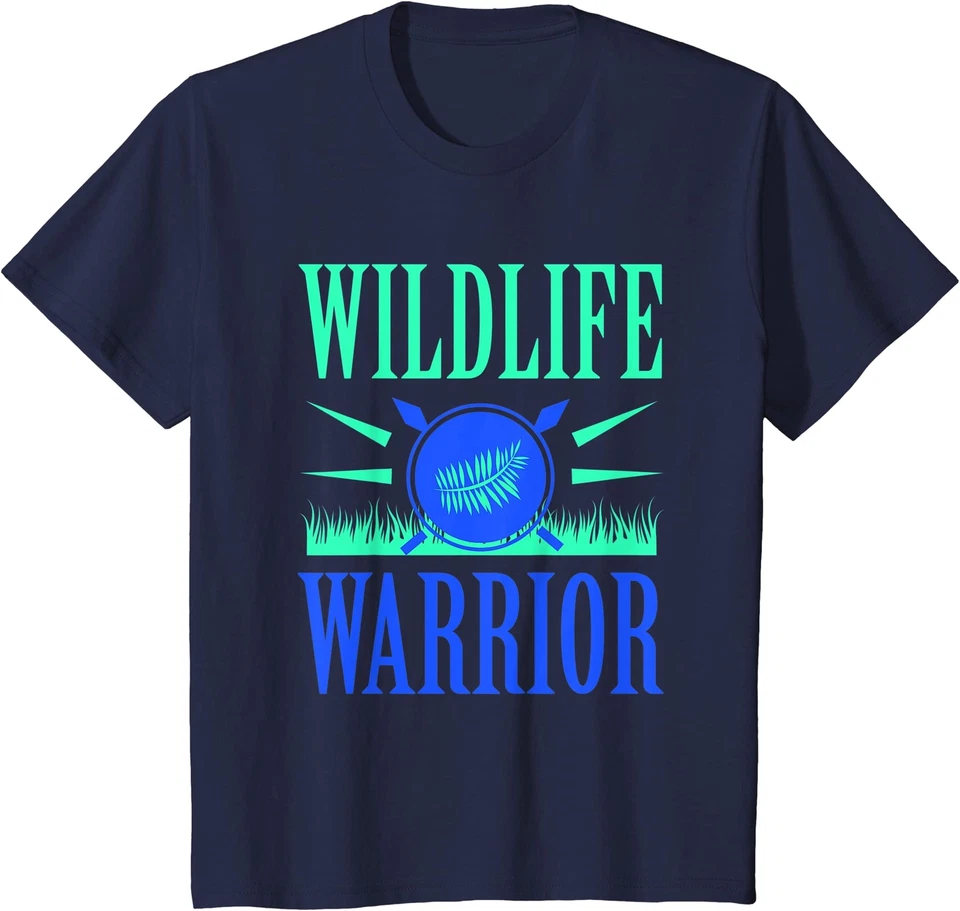 Wildlife Warrior Endangered Animal Conservation Youth Unisex T-shirt - Image 1 of 1