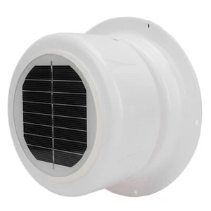 Solar Powered Vent Fan with Mounting Screws Ceiling Exhaust Ventilation Fan - Picture 1 of 12