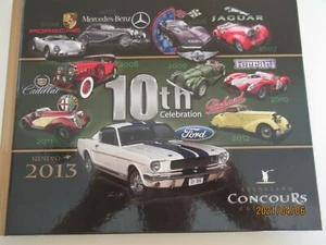 2013 Keeneland Concours d'Elegance Program by AQ - Picture 1 of 8