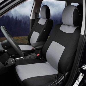 For All Jeep Gray Seat Covers Breathable Fit High Quality Soft-Touch Cushioned - Picture 1 of 7