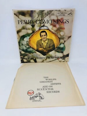 Perry Como Sings Merry Christmas Music LP (Original RCA LPM-1243) Mono Vinyl  - Image 1 of 4