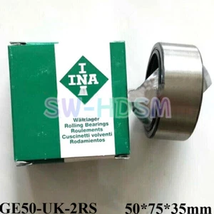 1 szt. Nowe do łożyska przegubowego INA 50 * 75 * 35 mm GE50-UK-2RS GE50UK-2RS Bezpłatny fracht - Zdjęcie 1 z 3