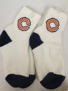 NFL Chicago Bears Boys Socks - Size: 6-7 1/2, New (Lot of 2 Pair) - Picture 1 of 2