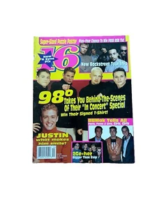 16 Teen Magazine December 2000 Includes Super Size Poster Puzzle Justin Britney - Picture 1 of 1