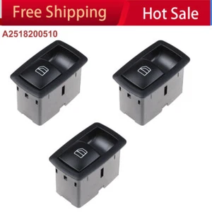 A2518200510 3PCS Passenger Power Window Switch For MB W164 ML-Class - Picture 1 of 6