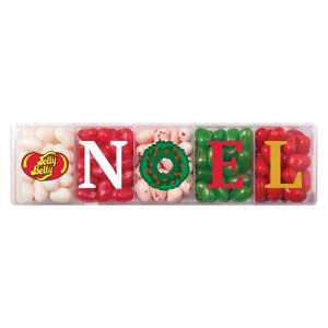 Boîte cadeau Jelly Belly 5 saveurs Noel Jelly Belly, 4 oz, canne à bonbons, noix de coco, bijou