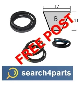 V-BELTS B SECTION 17MM TOP WIDTH CHOOSE YOUR SIZE - FREE POST - Picture 1 of 2