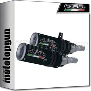 GPR 2 TUBO ESCAPE HOM M3 NEGRO TITANIO DUCATI MONSTER 696 2012 12 2013 13 - Imagen 1 de 1