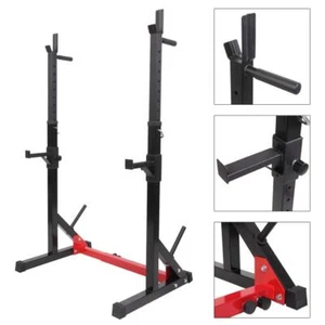Barbell Stand Strength Power Exercise Squat Rack Gym Weight Lifting - Picture 1 of 12