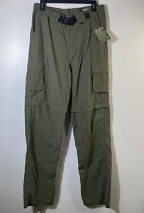 Mens Boy Scouts of America Switchback Uniform Pants S Green Classic NWT - Picture 1 of 10