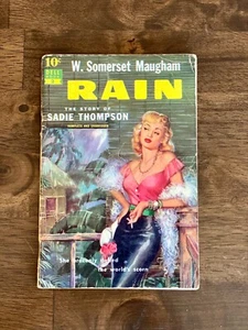 W. Somerset Maugham - Rain The Story of Sadie Thompson - Vintage 1951 - Picture 1 of 6
