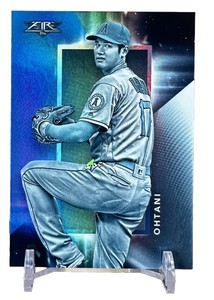 2019 Topps Fire Shohei Ohtani En Fuego Blue Chip EF-9