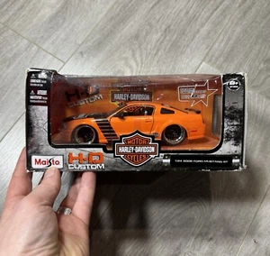 RARE MAISTO 2006 FORMULA FORD MUSTANG GT HARLEY COLLABORATION MODEL 1/24 SCALE - Picture 1 of 8
