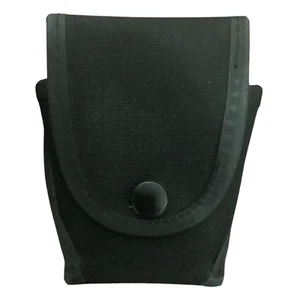 Uncle Mike's Sidekick étui à menottes simple manchette avec rabat pour ceinture de service - Photo 1/3