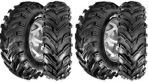 (2) 23X8-11 & (2) 24-9-11 New GBC Dirt Devil Tire Set 88-00 Honda TRX300FW 4X4 - Picture 1 of 1