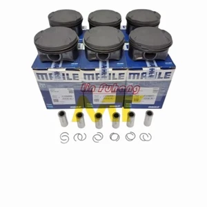 MAHLE 6x 84.00mm Piston&Ring Set For BMW E46 E39 E60 E83 E85 M54B25 11257512526 - Picture 1 of 5