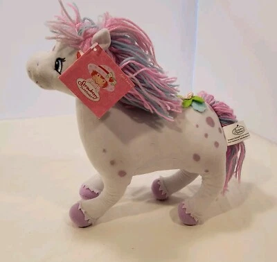 Strawberry Shortcake 12” Raro Batido de Leche Blanco PONY Serie Dos Caballos Juguete Kelly  Foto 1 de 4