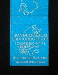 1950s The Fox and the Hare Officers Club Air Force Base Sondrestrom Greenland MB - Picture 1 of 1