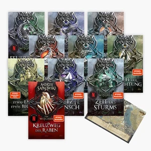Andrzej Sapkowski / Die große Hexer-Saga als Komplettset Band 1-10 plus 1 ex ... - Bild 1 von 5