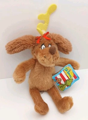 Juguete de peluche pequeño Aurora Dr. Suess Max perro 8" 2021 con etiquetas Foto 1 de 4
