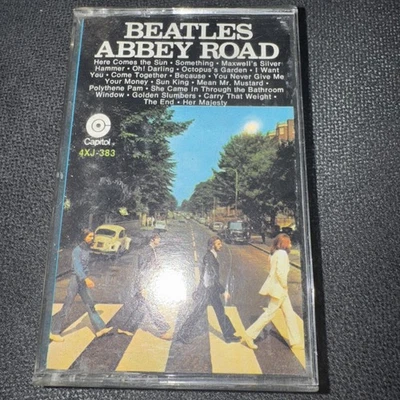 The Beatles - Abbey Road (Rare Cassette Tape 1969 Capitol Records) Free Shipping - Image 1 of 4