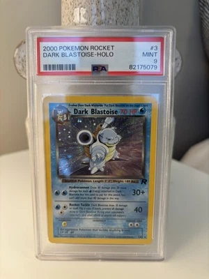 PSA 9 2000 Pokemon Dark Blastoise 3/82 Team Rocket Holo Mint 💎 - Image 1 of 3