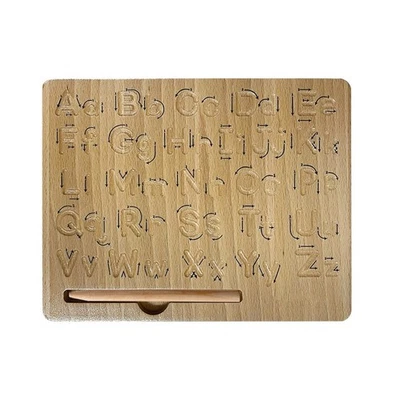 Alphabet-Zeichentafel Aus , Lernspielzeug für Vorschulkinder, ABC-Schre4041 - Bild 1 von 4