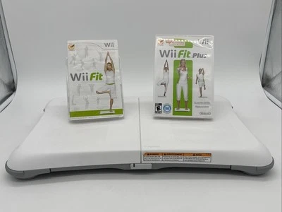 Nintendo Wii Fit Plus Balance Board Bundle RVL-021 Wii Fit Games Tested - Image 1 of 4