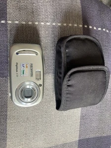 SAMSUNG DIGIMAX A50 DIGITAL CAMERA+ 8GB SD CARD+CASE TESTED WORKING SILVER - Picture 1 of 11