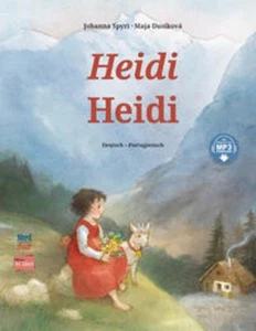 Heidi: Kinderbuch Deutsch-Portugiesisch mit MP3-Hörbuch zum Herunterladen J ... - Imagen 1 de 1