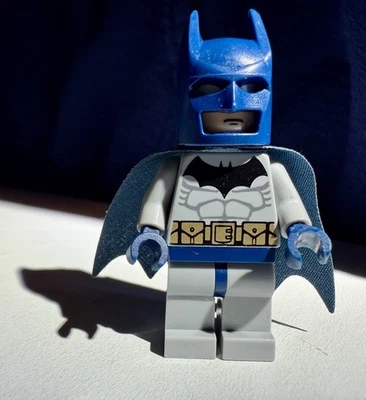 Lego DC Super Heroes Minifigure Batman RARE 7786 7787 BAT022 BAT022 - Image 1 of 4