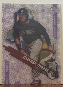 Gleyber Torres 2018 Bowman High Tek #PHT-GT PURPLE /191 M32 - Picture 1 of 1