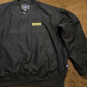 Chaqueta Pullover Ponsse Hombres XL Golf Negra Amarilla Construcción Registro Bordado - Imagen 1 de 10