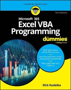 Microsoft 365 Excel VBA Programmierung für Dummies von Dick Kusleika Taschenbuch - Bild 1 von 1