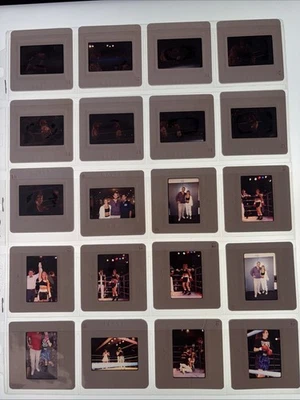 (20) Mujeres en el ring Mujer Boxeo 35 mm Color Transparencia Diapositivas 1996-1997 #3 Foto 1 de 4