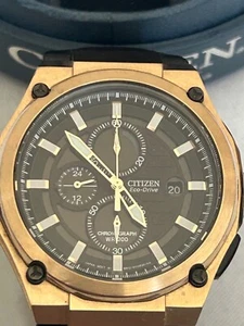 CITIZEN Sport Eco-Drive Chronograph Watch-Mint - Picture 1 of 16