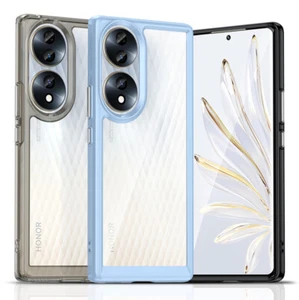 For Honor 70 / 70 Lite Transparent Acrylic Shockproof Protective Cover Case - Picture 1 of 18