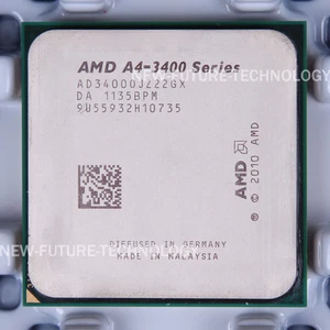 AMD A4-Series A4-3400 (AD3400OJZ22GX) CPU Processor 2.7 GHz Socket FM1 100% work - Picture 1 of 1