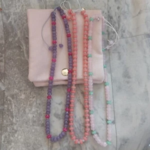 Confezione Collane Joblot Lola Rose Viola Rosa Fuori Produzione Regalo Compleanno - Foto 1 di 10