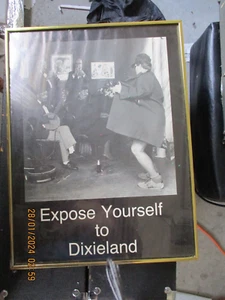 Expose Yourself to Dixieland Framed Poster - Picture 1 of 1
