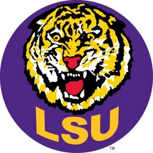 LSU Large Tiger Eye Logo Decal 7 inch - Picture 1 of 1
