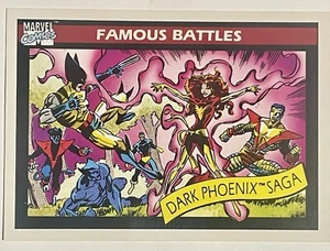 Dark Phoenix Saga Marvel Comics 1990 Card #98 Storm Famous Battles Anime Vtg - Picture 1 of 2