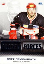 2009-10 German DEL Premium Frozen Forces #6 Matt Dzieduszycki